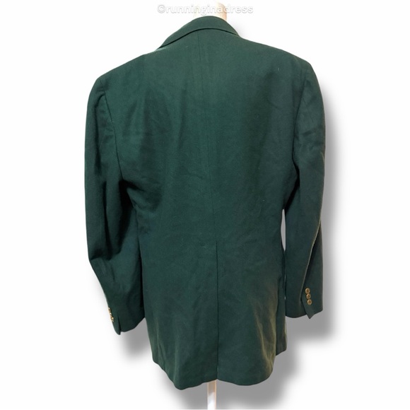Rare Vintage 1950s Early 60s Shack's Double-Breasted Green Blazer ACWA Union Tag - Picture 7 of 16